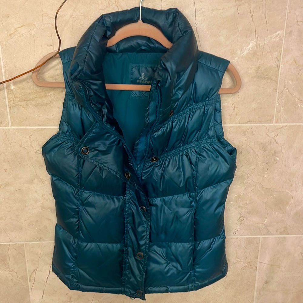 Prana Down Vest - Emerald Green - XS - Picture 6 of 11